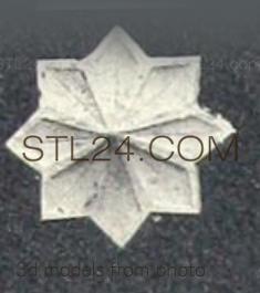 Розетки (ROSETTE_0542 -  | 3D model 3DSMAX / OBJ / STL) 3D модель для ЧПУ станка